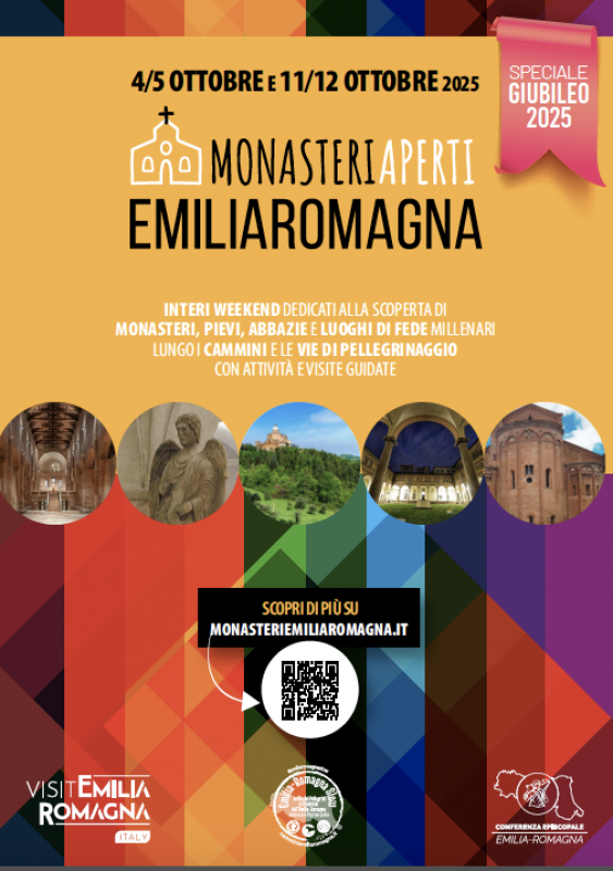 MONASTERI APERT EMILIA ROMAGNAI 2025 foto di APT Servizi